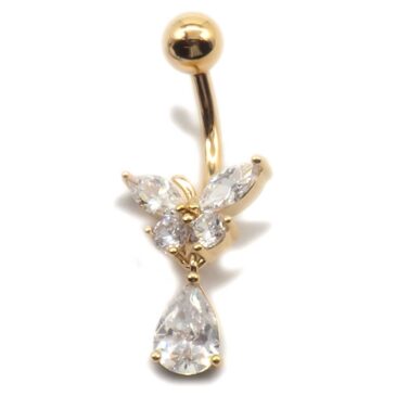 Piercing BANANA OMBELICO CON FANTASIA