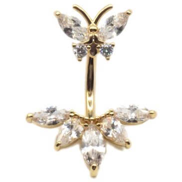 Piercing BANANA OMBELICO CON FANTASIA