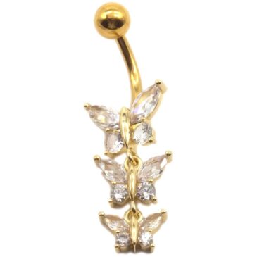 Piercing BANANA OMBELICO CON FANTASIA