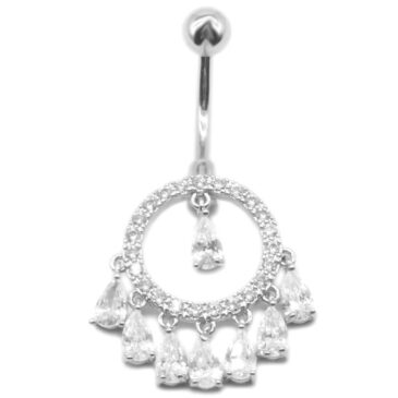 Piercing BANANA OMBELICO CON FANTASIA