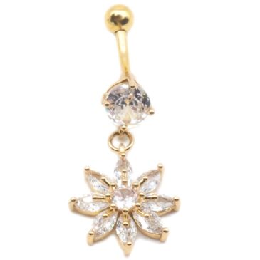 Piercing BANANA OMBELICO CON FANTASIA
