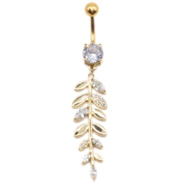 Piercing BANANA OMBELICO CON FANTASIA