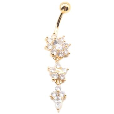 Piercing BANANA OMBELICO CON FANTASIA