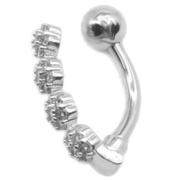 Piercing BANANA OMBELICO CON FANTASIA