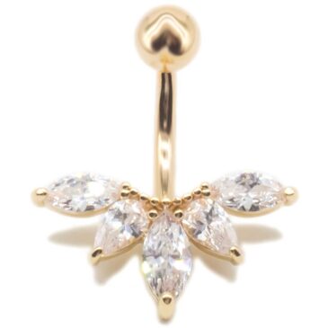Piercing BANANA OMBELICO CON FANTASIA
