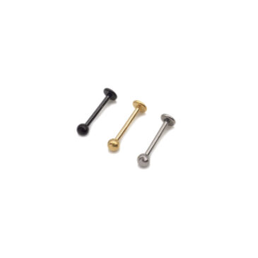 Piercing LABRET 10 mm in titanio anodizzato