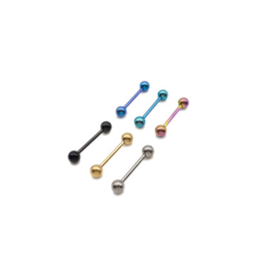 Piercing BARBELL 14 mm in titanio anodizzato