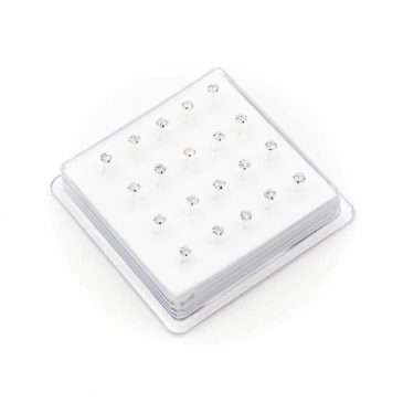 box nasini zirconi tondi crystal o assortiti 2,5 mm 6 box nasini zirconi tondi crystal o assortiti 2,5 mm box nasini zirconi tondi crystal o assortiti 2,5 mm