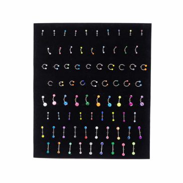 Expo Piercing acciaio chirurgico 316L e palline in plastica colorata 21 Expo Piercing acciaio chirurgico 316L e palline in plastica colorata Expo Piercing acciaio chirurgico 316L e palline in plastica colorata