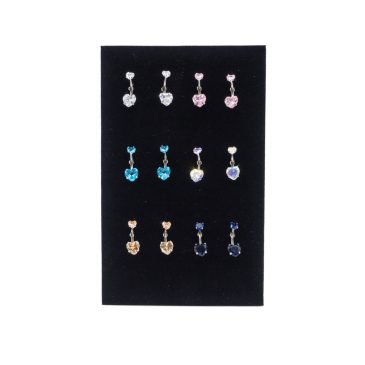 Espositore Piercing Zircone a cuore