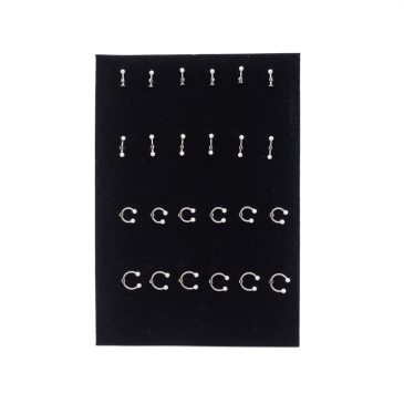 Expo Piercing palline effetto perla acciaio chirurgico 316L