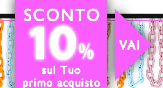 primo acquisto 10% di sconto