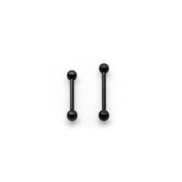 Barbell Acciaio chirurgico 316L anodizzato nero 3 Barbell Acciaio chirurgico 316L anodizzato nero Barbell Acciaio chirurgico 316L anodizzato nero