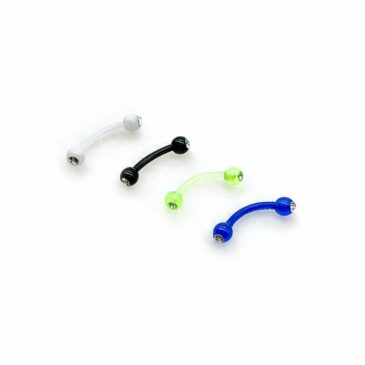 Banana eye Teflon PTFE colori fluo & cristallo 7 Banana eye Teflon PTFE colori fluo & cristallo Banana eye Teflon PTFE colori fluo & cristallo