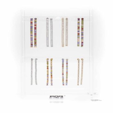 Orecchini pendenti baguette orizzontali colori assortiti 1 Orecchini pendenti baguette orizzontali colori assortiti Orecchini pendenti baguette orizzontali colori assortiti