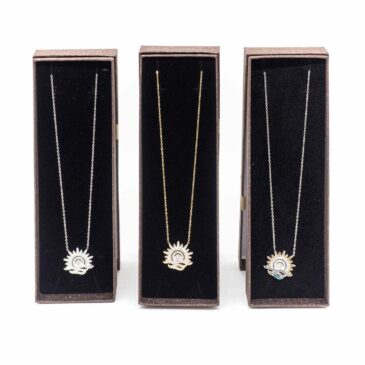 Collana acciaio girocollo con centrale sole 20 Collana acciaio girocollo con centrale sole Collana acciaio girocollo con centrale sole