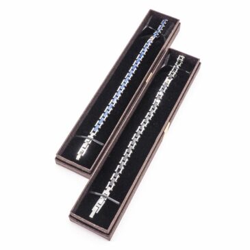Bracciale singolo acciaio e ceramica colorato stile catena 6 Bracciale singolo acciaio e ceramica colorato stile catena Bracciale singolo acciaio e ceramica colorato stile catena
