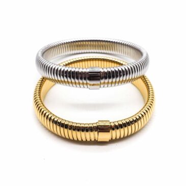 Bracciale singolo modello bulgari oro/acciaio 12 Bracciale singolo modello bulgari oro/acciaio Bracciale singolo modello bulgari oro/acciaio