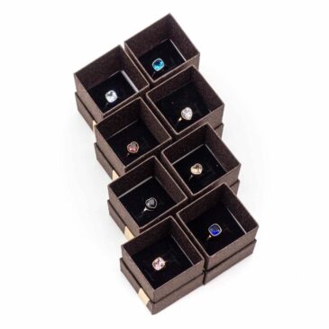 Anello regolabile acciaio con zircone colorato cuore e rettangolo 5 Anello regolabile acciaio con zircone colorato cuore e rettangolo Anello regolabile acciaio con zircone colorato cuore e rettangolo