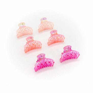 Set mini pinze per capelli multidenti colore rosa shocking 7 Set mini pinze per capelli multidenti colore rosa shocking Set mini pinze per capelli multidenti colore rosa shocking