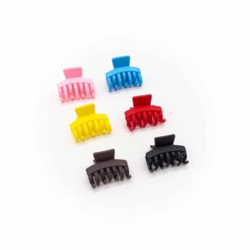 Set mini pinze per capelli rettangolari colori pastello 9 Set mini pinze per capelli rettangolari colori pastello Set mini pinze per capelli rettangolari colori pastello