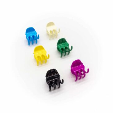 Set mini pinze per capelli modello 3 denti incrociati colori pastello 1 Set mini pinze per capelli modello 3 denti incrociati colori pastello Set mini pinze per capelli modello 3 denti incrociati colori pastello