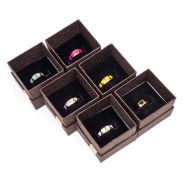 Set n° 6 anelli acciaio donna fedina 3 Set n° 6 anelli acciaio donna fedina Set n° 6 anelli acciaio donna fedina