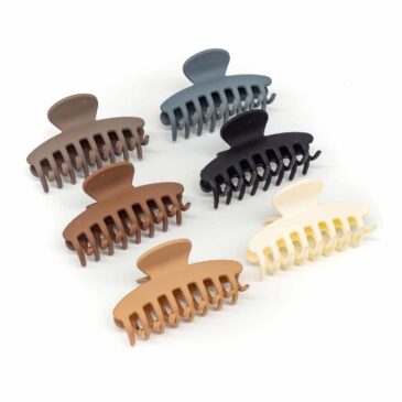 Set n° 6 pinzoni per capelli colorato gommato 3 Set n° 6 pinzoni per capelli colorato gommato Set n° 6 pinzoni per capelli colorato gommato